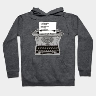 Ron Swanson Typewriter Hoodie